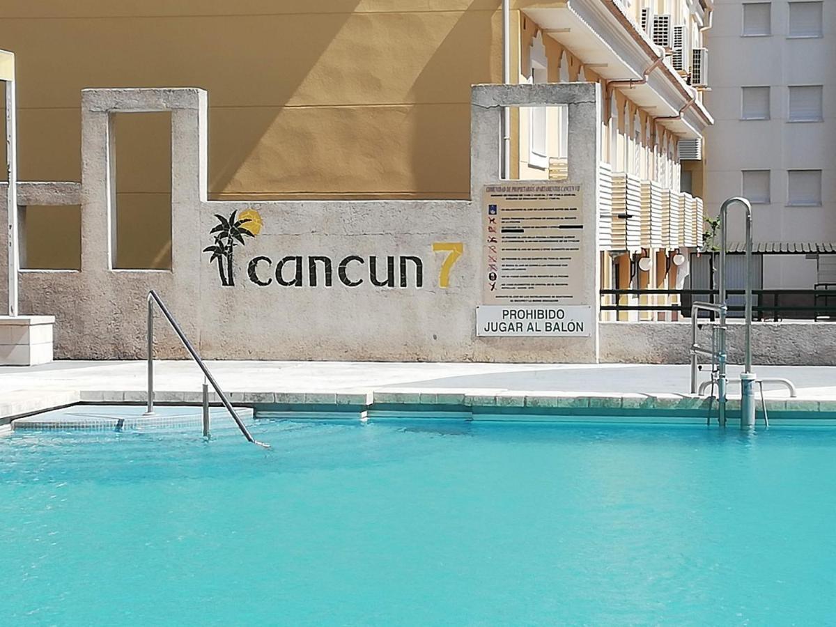 Cancun VII Solo Familias Serviplaya Playa de Gandia Kültér fotó